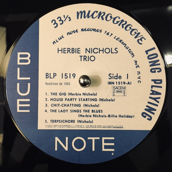 Herbie Nichols Trio - Herbie Nichols Trio | Blue Note (BLP 1519) - 3