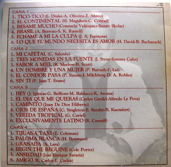 Ray Conniff - Todo Latino | CSP (LSP 14260) - 2