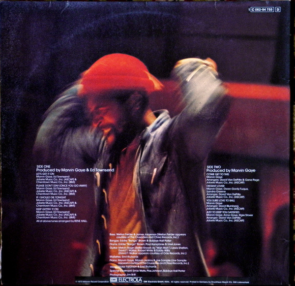 Marvin Gaye - Let's Get It On | Tamla Motown (1C 062-94 755) - 4 Marvin Gaye - Let's Get It On | Tamla Motown (1C 062-94 755) - 4