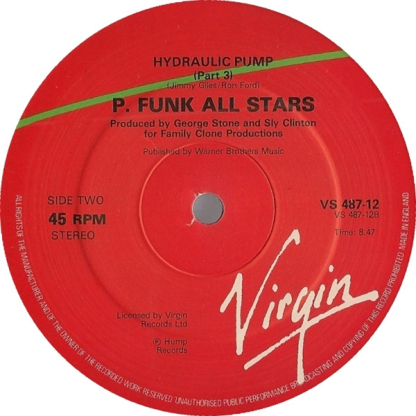 P-Funk All Stars - Hydraulic Pump | Virgin (VS 487-12) - 4