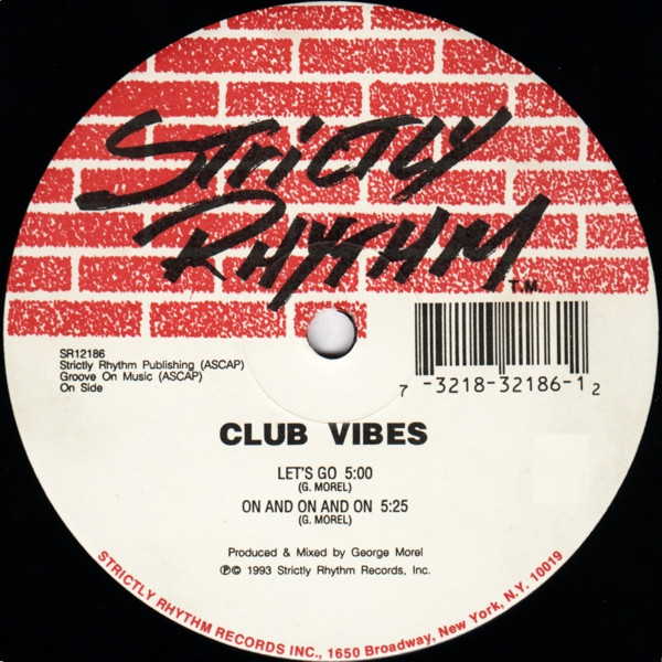 Club Vibes - Club Vibes | Strictly Rhythm (SR12186)