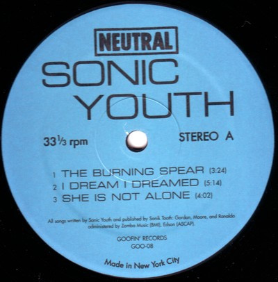 Sonic Youth - Sonic Youth (2LP) [Vinyl] | Goofin' Records (GOO-08) - 6