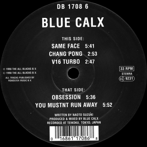 Blue Calx - Same Face | Mokum Records (MOK 88)
