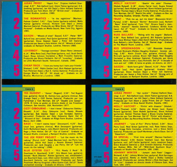 Various - La Movida Heavy | Epic (EPC 22202) - 2