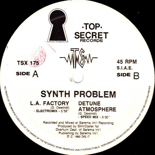 Synth Problem - L.A. Factory | Top Secret Records (TSX 175)