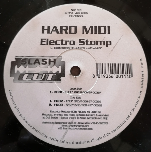 Hard Midi - Electro Stomp | Slash Cut Records (SLC 019) - main