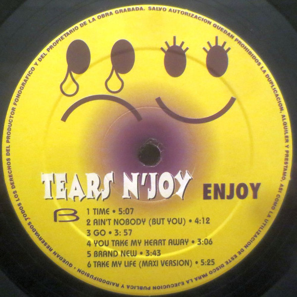 Tears N' Joy - Enjoy | Luiggi Records (LR - 1121 1) - 4