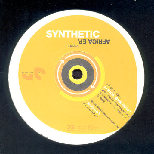 Synthetic - Africa EP. | Solstice Music Europe (SOL-WEP 002)