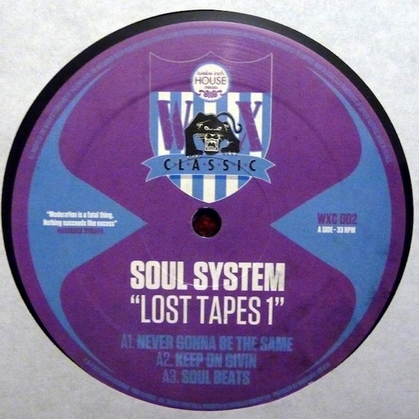 Soul System - Lost Tapes 1 | Wax Classic (WXC 002)