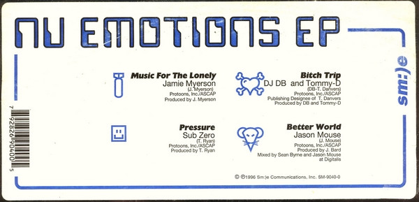 Various - Nu Emotions EP | Sm:)e Communications (SM-9040-0)