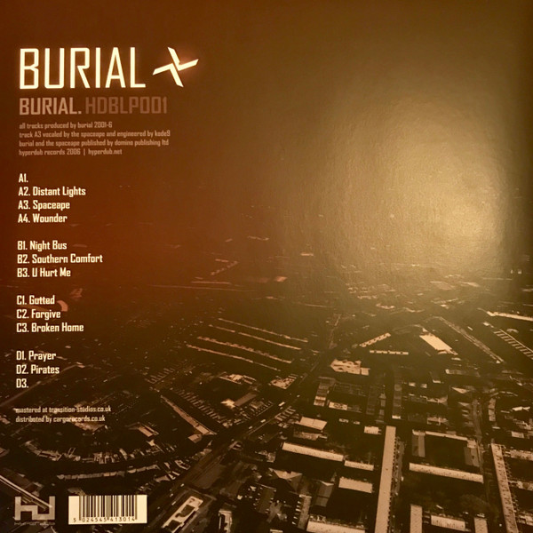 Burial - Burial | Hyperdub (HDBLP001) - 2 Burial - Burial | Hyperdub (HDBLP001) - 2