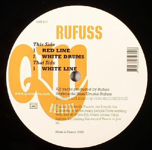 Rufuss - White Line | Qalomota Records (QMT 017) - 2