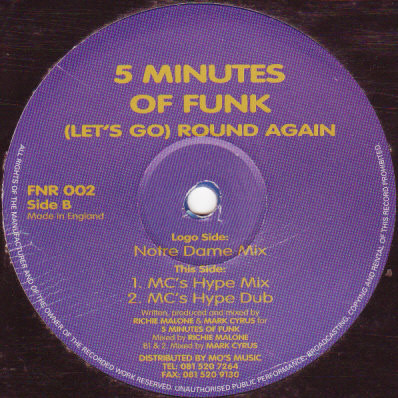 5 Minutes Of Funk - (Let's Go) Round Again | Fat 'N Round (FNR 002) - main 5 Minutes Of Funk - (Let's Go) Round Again | Fat 'N Round (FNR 002) - main