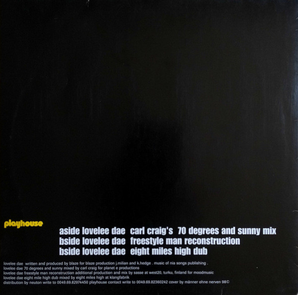 Blaze - Lovelee Dae Final Chapter | Playhouse (PLAY023) - 2