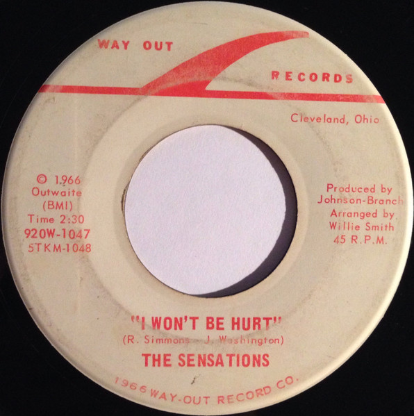 The Sensations - Get On Up Mama | Way Out (920W-1047) - 2