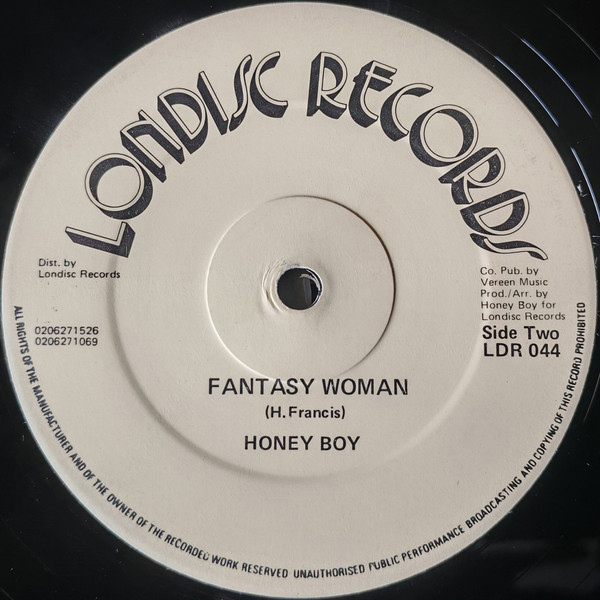 Honey Boy - Move Closer / Fantasy Woman | Londisc Records (LDR 044) - 2