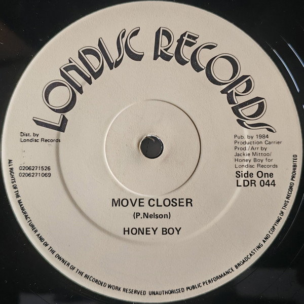 Honey Boy - Move Closer / Fantasy Woman | Londisc Records (LDR 044)