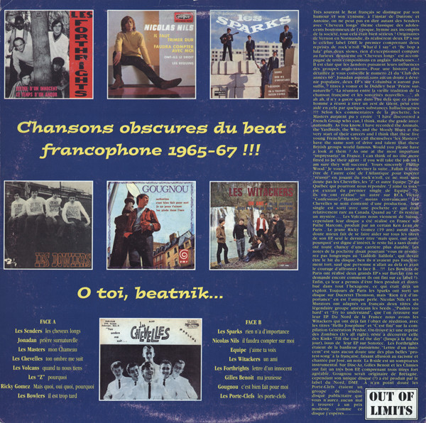 Various - O Toi, Beatnik... | Out Of Limits (OL 002) - 2