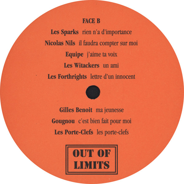 Various - O Toi, Beatnik... | Out Of Limits (OL 002) - 4