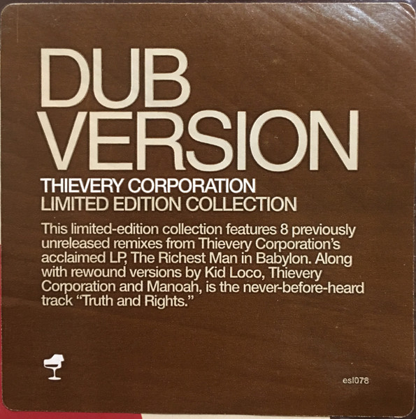 Thievery Corporation - Babylon Rewound | Eighteenth Street Lounge Music (ESL 078-1) - 3 Thievery Corporation - Babylon Rewound | Eighteenth Street Lounge Music (ESL 078-1) - 3