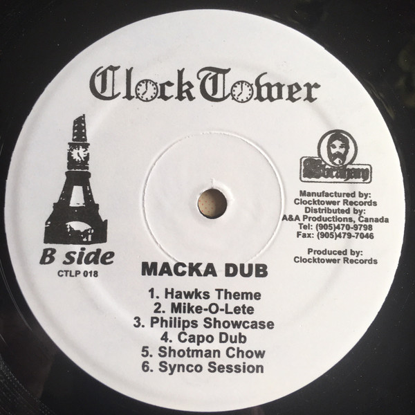 Clocktower Productions - The Sound Of Macka Dub Vol.1 | Clocktower Records (CTLP 018 (3995)) - 4