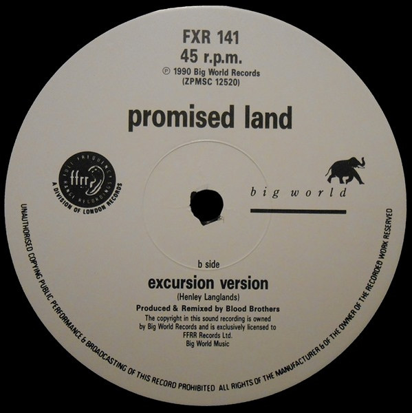 Promised Land - Something In The Air (Remix) | FFRR (FXR 141) - 4