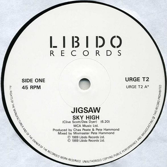 Jigsaw - Skyhigh | Libido Records (URGE T2) - 2