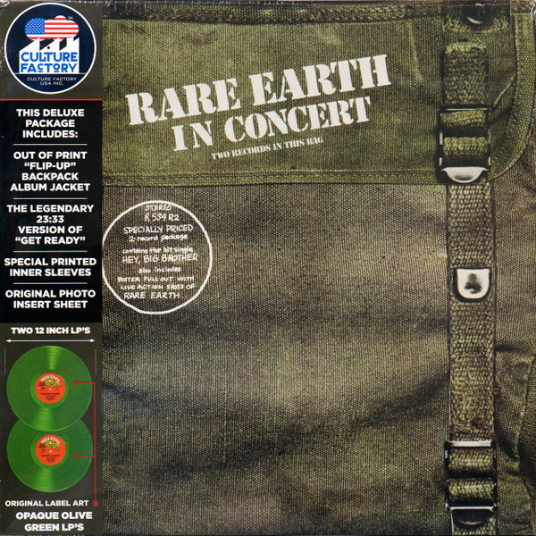 Rare Earth - Rare Earth In Concert | Rare Earth (R 534 R2)