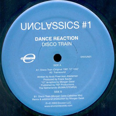 Dance Reaction - Disco Train | Environ (ENVUN01)