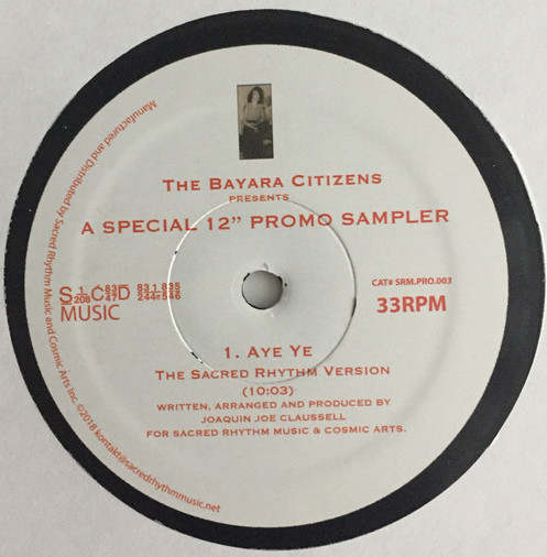The Bayara Citizens - A Special 12" Promo Sampler | Sacred Rhythm Music (SRM.PRO.003) - main