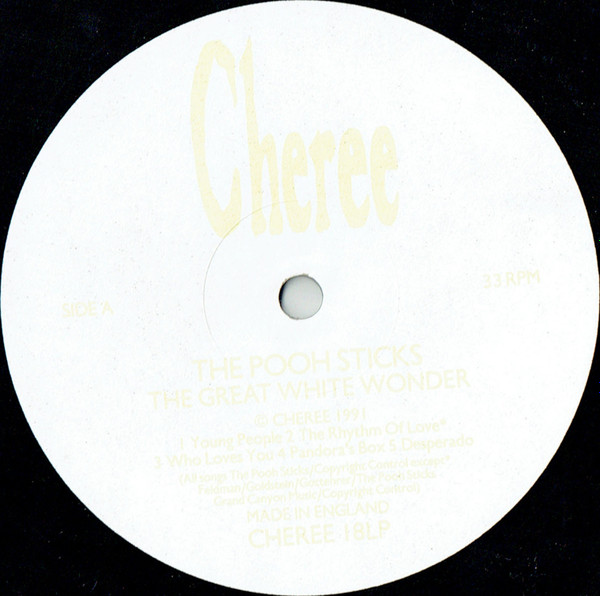 The Pooh Sticks - The Great White Wonder | Cheree (CHEREE 18LP) - 3 The Pooh Sticks - The Great White Wonder | Cheree (CHEREE 18LP) - 3