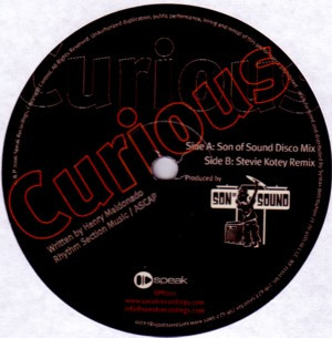 Son Of Sound - Curious | Speak Recordings (SPK 001)