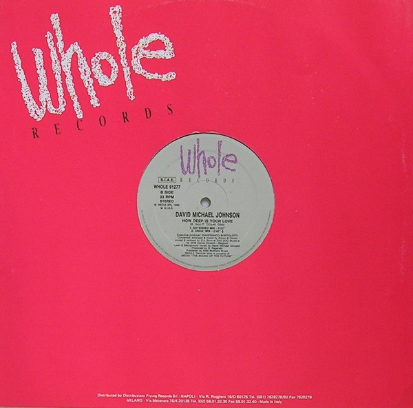 David Michael Johnson - How Deep Is Your Love | Whole Records (WHOLE 91277) - 3 David Michael Johnson - How Deep Is Your Love | Whole Records (WHOLE 91277) - 3