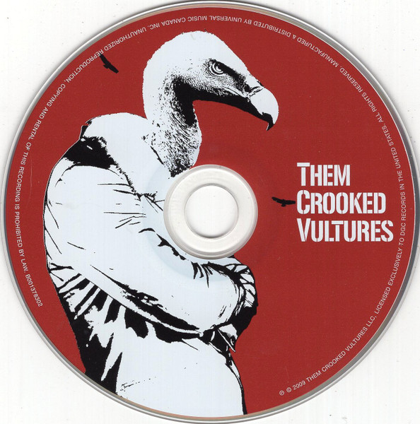Them Crooked Vultures - Them Crooked Vultures [CD] | DGC (B001378302) - 3