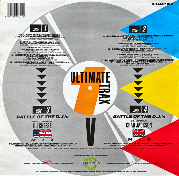 Various - Ultimate Trax | Champion (CHAMP 103) - 2 Various - Ultimate Trax | Champion (CHAMP 103) - 2