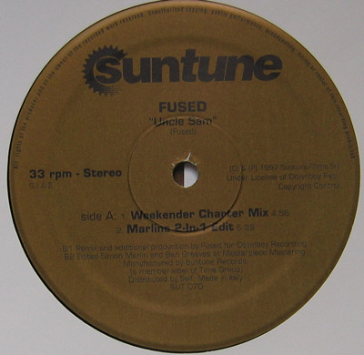 Fused - Uncle Sam | Suntune (SUT 070)