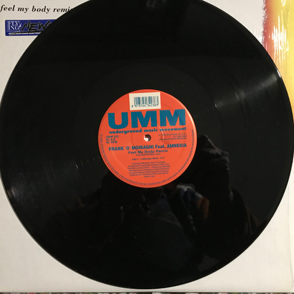 Frank 'O Moiraghi Feat. Amnesia - Feel My Body Remix | UMM (UMM 323) - 5