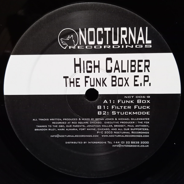 High Caliber - The Funk Box EP | Nocturnal Recordings (NCT006) - 4