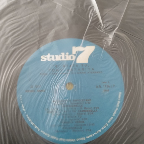 Tony Astarita - Si Stata Tu | Studio 7 (AG 1136 LP) - 3