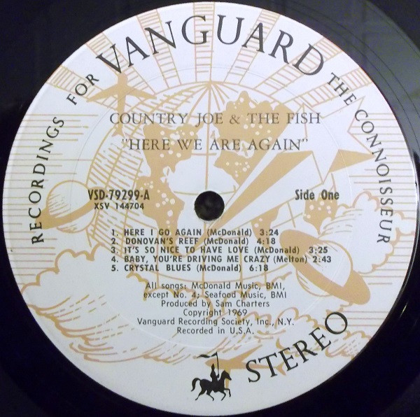Country Joe And The Fish - Here We Are Again | Vanguard (VSD 79299) - 2 Country Joe And The Fish - Here We Are Again | Vanguard (VSD 79299) - 2