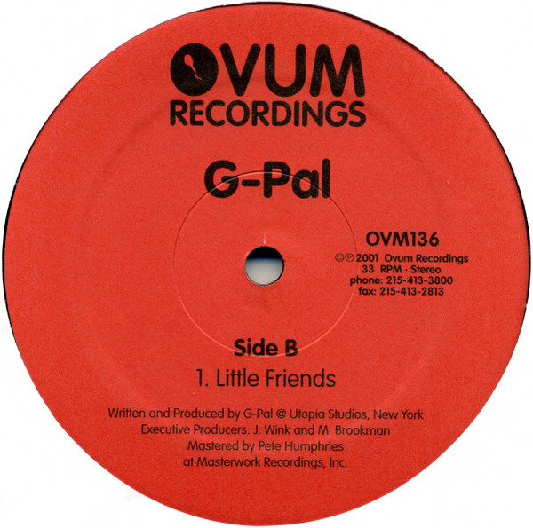G-Pal - Warning | Ovum Recordings (OVM136) - 2