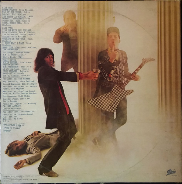 Cheap Trick - Dream Police | Epic (EPC 83522) - 2