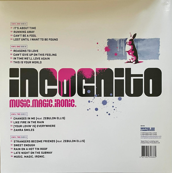 Incognito - Music. Magic. Ironic. | Splash Blue (SBVN9) - 2 Incognito - Music. Magic. Ironic. | Splash Blue (SBVN9) - 2