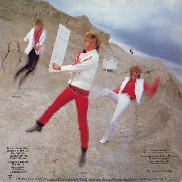 Platinum Blonde - Standing In The Dark | Columbia (PCC 80090) - 2