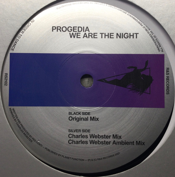 PROGedia - We Are The Night | R & S Records (RS2102)