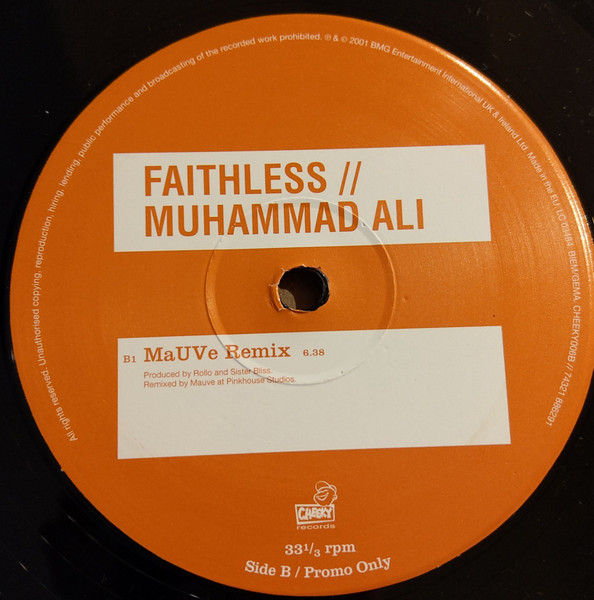 Faithless - Muhammad Ali | Cheeky Records (CHEEKY006B) - 4