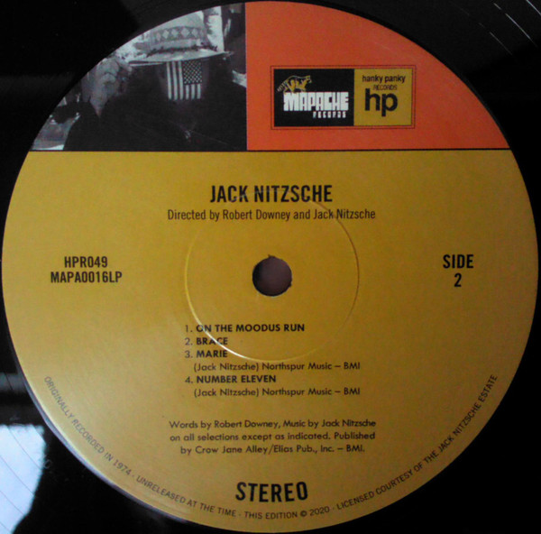 Jack Nitzsche - Jack Nitzsche | Hanky Panky Records (HPR-049) - 4