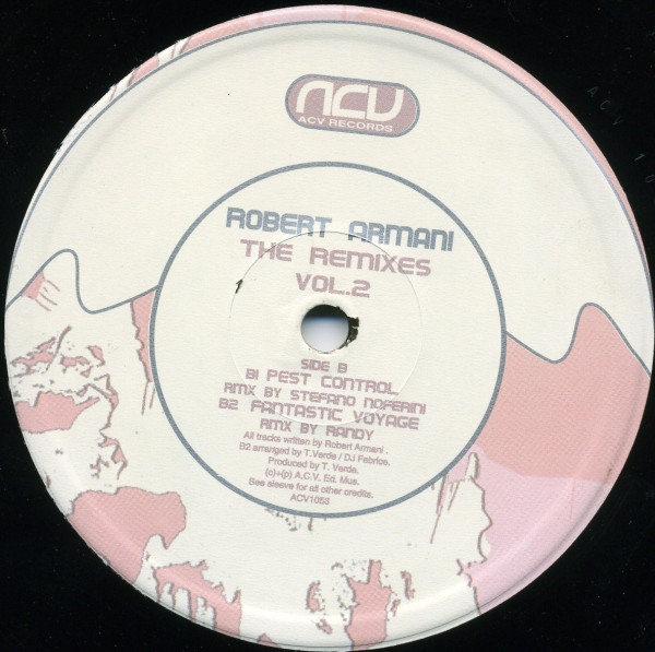 Robert Armani - The Remixes Vol. 2 | ACV (ACV 1053) - 4