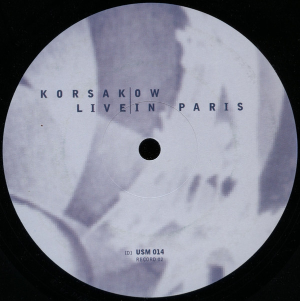 Korsakow - Live In Paris | United States Of Mars (USM 014) - 5