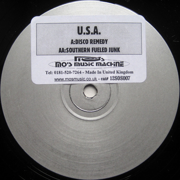U.S.A. - Disco Remedy | Mo's Music Machine (12SOS007)